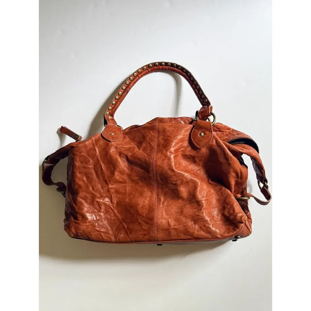 Trask leather bag new